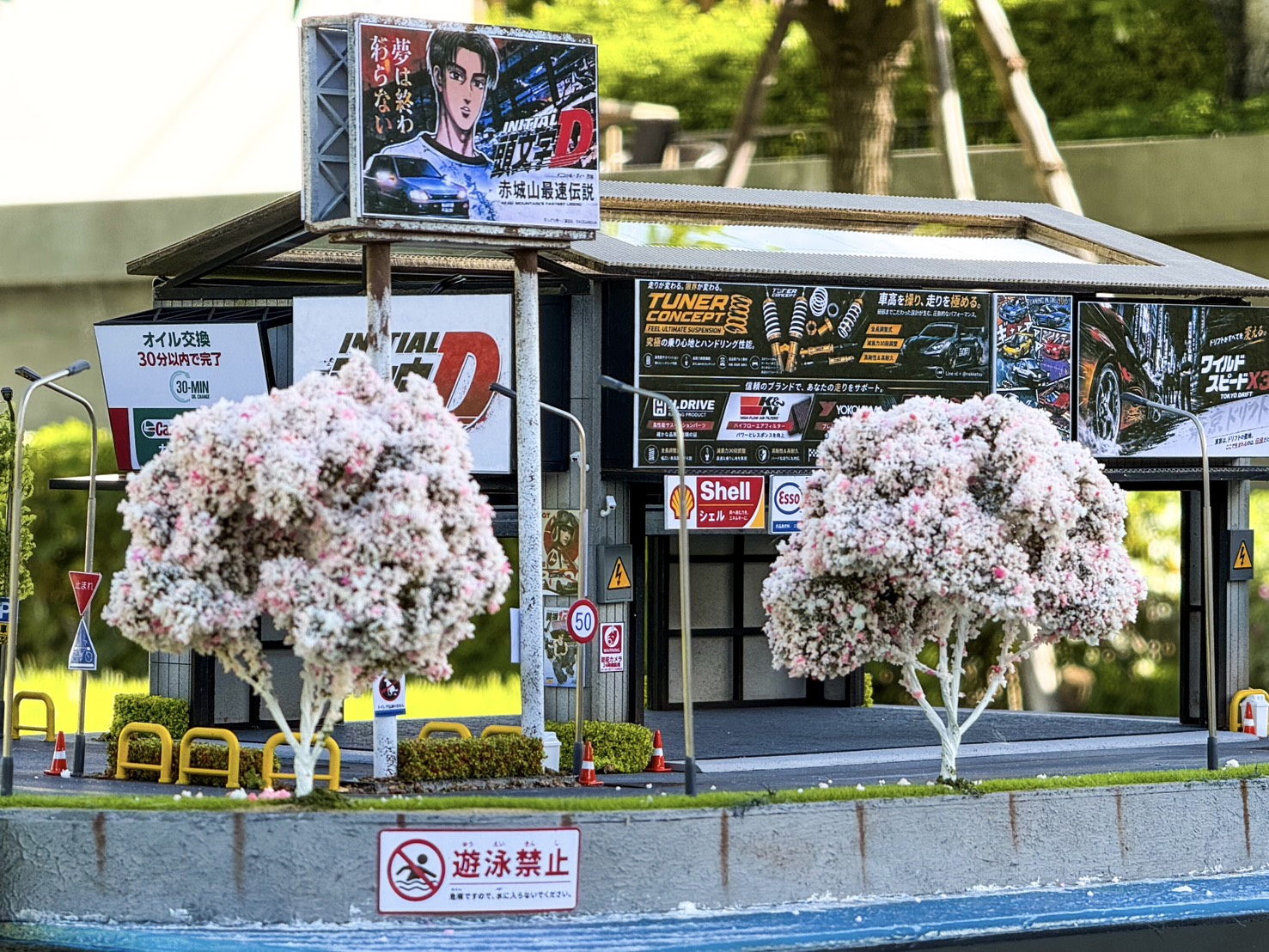 Diorama Garage Japan 164