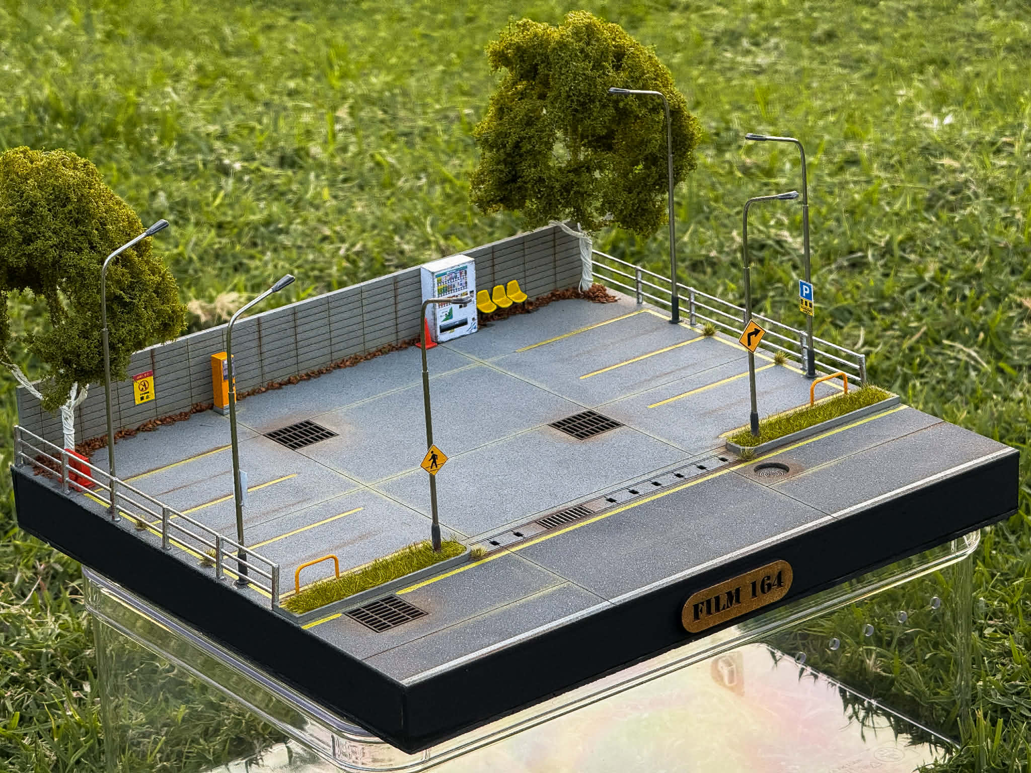 Diorama  Parking lot scale1:64