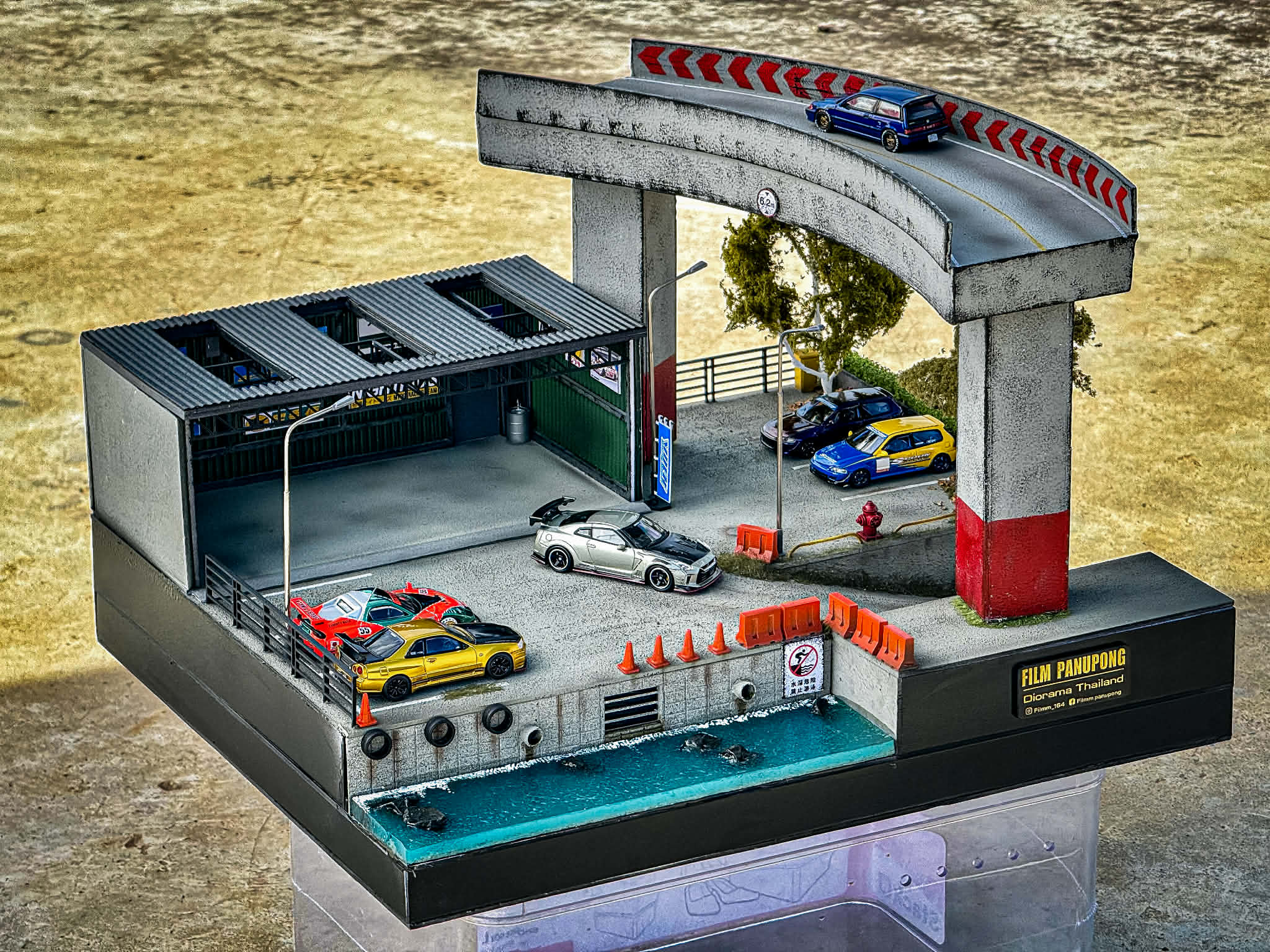 Diorama Japan scale 1:64