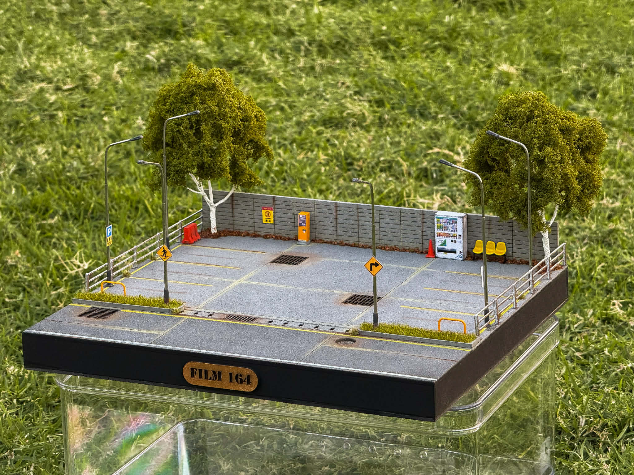 Diorama  Parking lot scale1:64