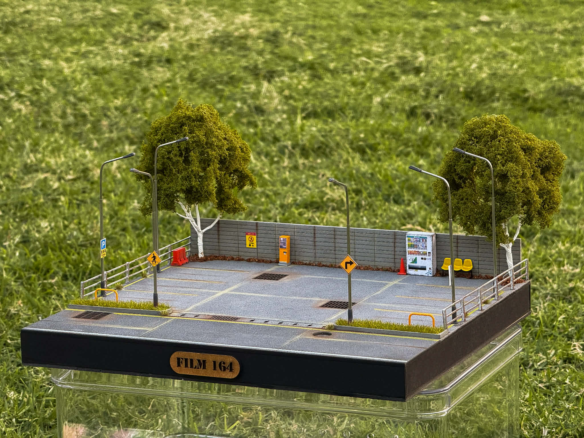 Diorama  Parking lot scale1:64