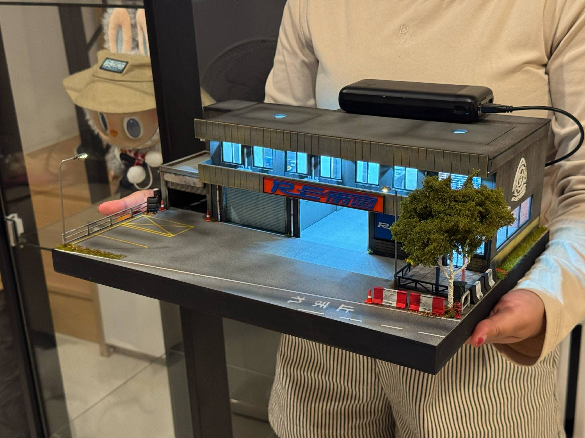 Diorama Re Amemiya scale 1:64