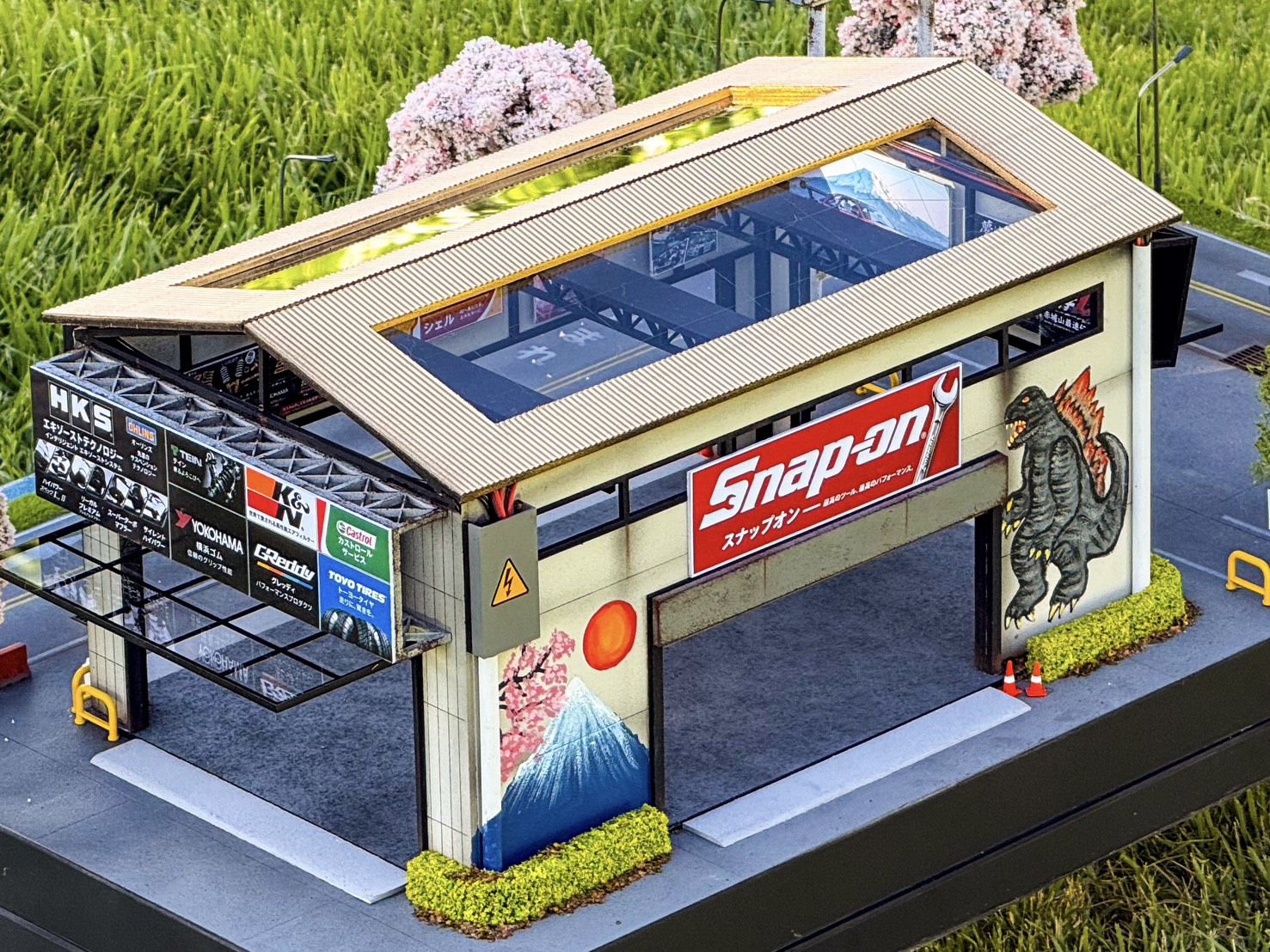 Diorama Garage Japan 164